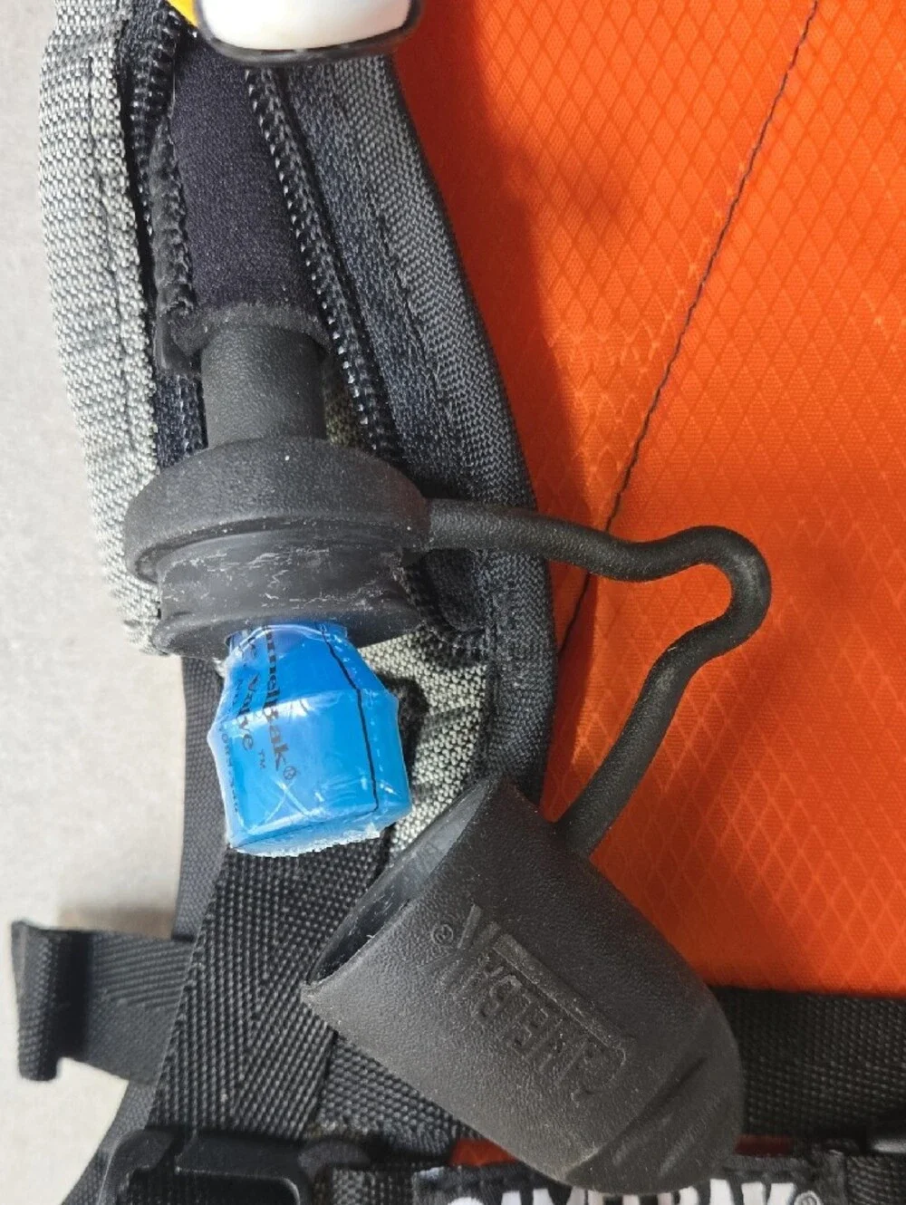 CamelBak SnoBowl Insulated Hydration Pack in Gray and Orange New